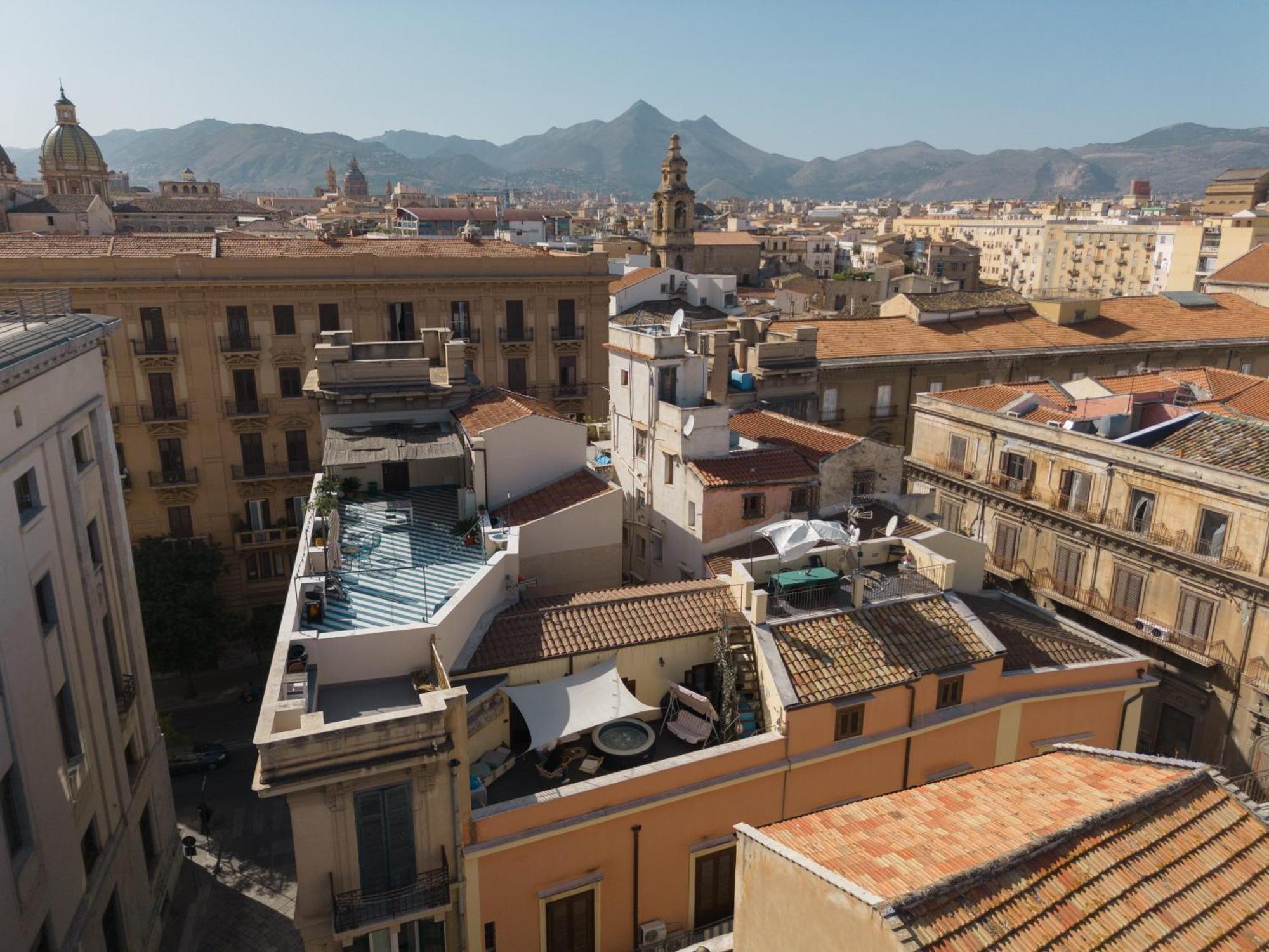 Le Terrazze Di Maravigghia Palermo Apartamento Exterior foto